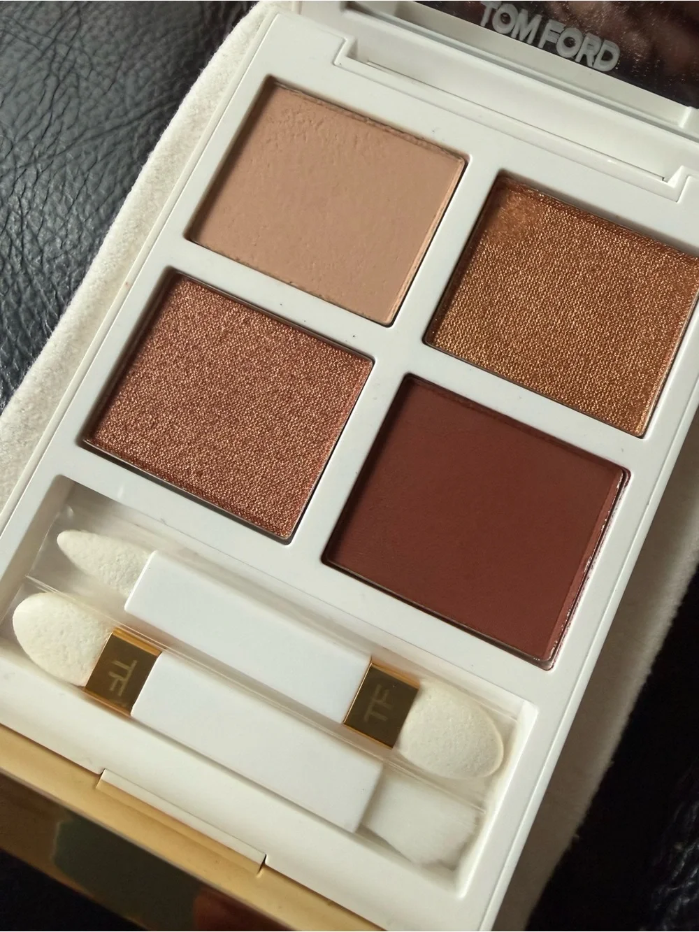 Tom Ford Bronze Isle Eye Quad — Champagne, Rose Bronze, Warm Bronze, Cream